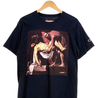 PYREX パイレックス Champion チャンピオン プリントTシャツ ナンバリング ブラック Size M 福生店