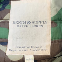 Denim & Supply Ralph Lauren デニムアンドサプライラルフローレン ツイード ベスト 裏地迷彩 ブラウン 788518735001 Size L 福生店