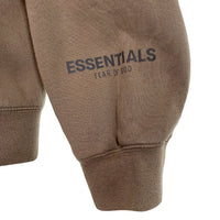 FOG ESSENTIALS エッセンシャルズ フロントラバーロゴプリント プルオーバースウェットパーカー カーキ Size L 福生店