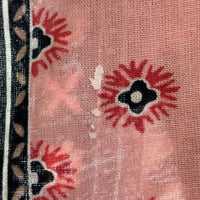 STUSSY ステューシー バンダナ柄 長袖シャツ ピンク×ブラウン sizeM 瑞穂店