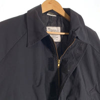 90's U.S.NAVY 米海軍 UTILITY JACKET ユーティリティジャケット ジップアップ ブラック 8415-01-425-0668 94年会計 Size M-XS 福生店