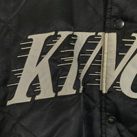 90's Majestic マジェスティック NHL Los Angeles Kings ロサンゼルスキングス キルティング スタジャン ブラック Size XL 福生店