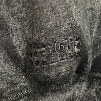 SUPREME シュプリーム 24SS MM6 Maison Margiela メゾンマルジェラ Foil Box Logo Hooded Sweatshirt フォイルボックスロゴ プルオーバー フーディー パーカー ブラック Size M 福生店