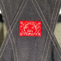 EVISU エヴィス デニム ダブルニーオーバーオール 大黒 ペンキ インディゴ Size 42 福生店