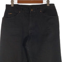 90's Lee リー ブラックデニムパンツ ジーンズ テーパード 200-8908 Size 36×32 福生店