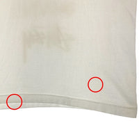 STUSSY ステューシー LEAVE ME ALONE ロゴモチーフ Tシャツ ホワイト sizeM 瑞穂店