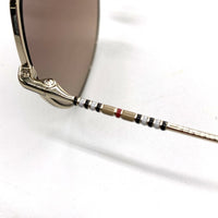 BURBERRY バーバリー BE3136D ブラウンレンズ サングラス ゴールド 瑞穂店