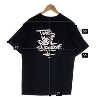 Olaolu Slawn オラオル・スローン Box Logo Tee THIS IS NOT SUPREME ボックスロゴプリントTシャツ ブラック Size XL 福生店