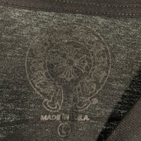 Chrome Hearts クロムハーツ バックスクロールラベルプリント ポケットTシャツ TOKYO限定 ブラック Size L 福生店