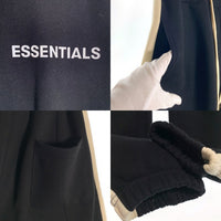 FOG ESSENTIALS エッセンシャルズ サイドライン スウェットパンツ ブラック 裏起毛 Size L 福生店