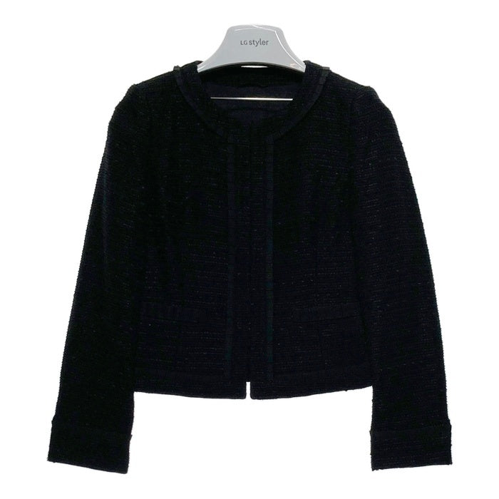 ANAYI アナイ ノーカラー ジャケット ブラック size36 瑞穂店