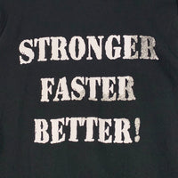 00's new canes order プリントTシャツ n.w.oパロディ ブラック Size L 福生店