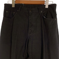 agnes b. homme アニエスベーオム ブラックデニム テーパードパンツ フランス製 オールド Size 40 福生店