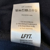 LFYT エルエフワイティー 20TH ANNIVERSARY BASEBALL SHIRT ストライプ ベースボールシャツ ネイビー 半袖 ラファイエット Size XXL 福生店
