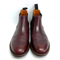 WHEEL ROBE ウィールローブ 15074 ELASTIC SIDE BOOTS ホーウィン クロムエクセル サイドゴア ブーツ バーガンディ size8D 瑞穂店