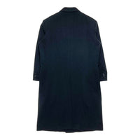 GIANNI VALENTINO ジャンニヴァレンチノ ウール ダブルコート ブラック sizeL 瑞穂店