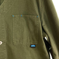 KAVU カブー ノーカラーカバーオール カーキ sizeL 瑞穂店