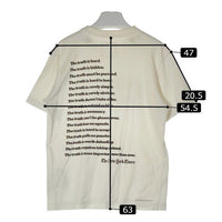 sacai サカイ 18-01784M 18AW THE NEW YORK TIMES Tシャツ ホワイト size1 瑞穂店