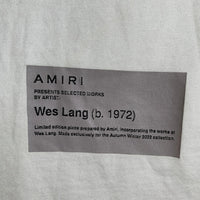AMIRI アミリ Wes Lang Solar Kings S/S Tee 半袖 Tシャツ ホワイト Size XL 福生店