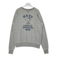 Buzz Rickson's バズリクソンズ PEANUTS ピーナッツ スヌーピー U.S.NAVY スウェット グレー sizeXL 瑞穂店