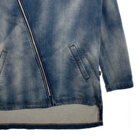 glamb グラム 15AW スウェットデニム ジップアップパーカー ダブル インディゴ GB15WT/JKT03 Size 4 福生店