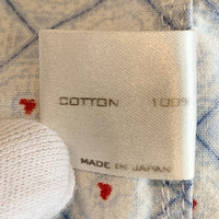 NUMBER(N)INE ナンバーナイン 03SS カート期 パジャマシャツ ライトブルー ハート涙 小紋柄 Size 2 福生店