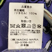 WACKO MARIA ワコマリア The Guilty Parties 56 Tattoo Studio Hawaiian Shirt アロハシャツ パープル sizeXL 瑞穂店
