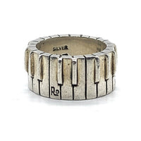 ROTAR ローター 鍵盤デザイン シルバーリング SILVER Size 10号 福生店