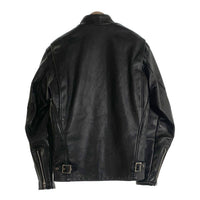 Schott ショット レザーシングルライダースジャケット 641 ボアライナー付 ブラック Size 34 福生店