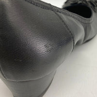 REGAL リーガル パンプス バレエシューズ フラット ブラック size22.5cm 瑞穂店
