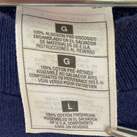 Desert impressions デザートインプレッションズ 1995コピーライト 民族プリント tシャツ ネイビー sizeL 瑞穂店