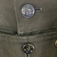 US NAVY アメリカ海軍 87年会計 セーラーパンツ ブラック size33 瑞穂店