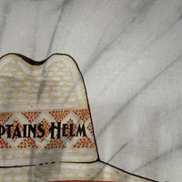 CAPTAINS HELM キャプテンズヘルム NOVOL MEXICAN SKULLCHILI TEE メキシカンスカル プリントTシャツ シルバー CH22-SP-T21 Size M 福生店