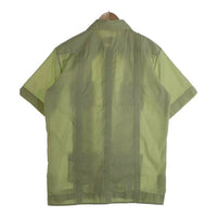 GUAYABERA Yucateca グアラベア ユカテック 半袖 キューバシャツ グリーン Size L 福生店