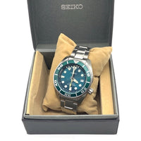 SEIKO セイコー プロスペックス ダイバー オートマティック 腕時計 SS グリーン シルバー 6R15-00G0 福生店