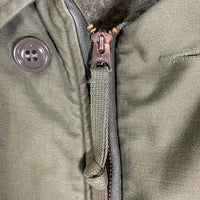 70's US NAVY 米海軍 A-2 デッキジャケット CONMARジッパー オリーブ Size XL相当 福生店