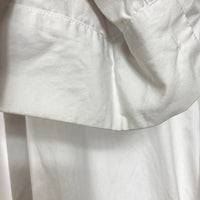 ARTS&SCIENCE アーツアンドサイエンス コットン シャツワンピース プルオーバー ホワイト 0241-L5206-0017 Size 1 瑞穂店