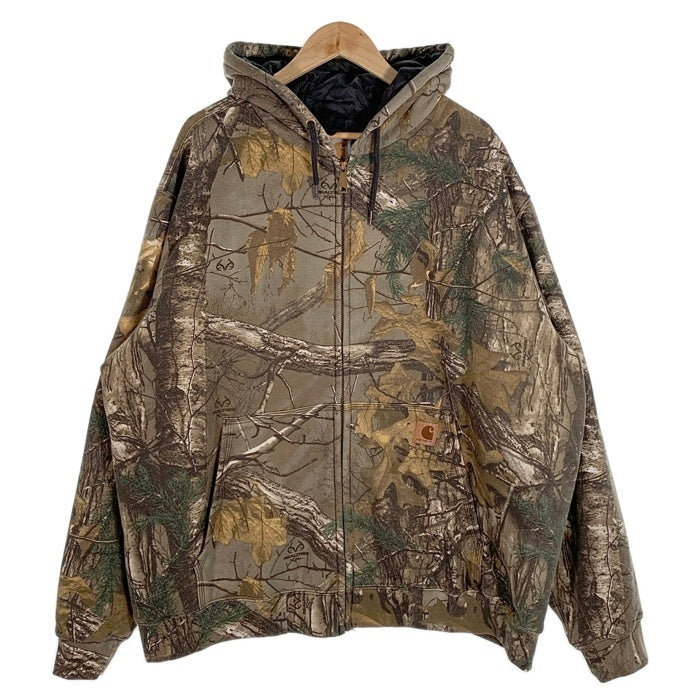 【Carhartt】リアルツリー カモフラージュ フード付きジャンパー Carhartt カーハート REALTREE リアルツリー ジップアップ