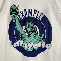 EXAMPLE エグザンプル NEW ERA ニューエラ Lafayette ラファイエット IT’S ALL ABOUT TO YOU S/S TEE 半袖 Tシャツ ホワイト Size XXL 福生店