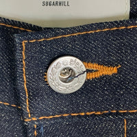 SUGARHILL シュガーヒル CLASSIC DOUBLE KNEE DENIM PANTS 馬革 ホースレザー クラシック ダブルニー デニムパンツ リジットインディゴ CLASS003 Size 32 福生店