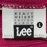 LEE リー USA製 HEAVYWEIGHT 無地スウェット パープル sizeL 瑞穂店