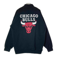 NBA エヌビーエー FR-NBA-23AW-209 CHICAGO BULLS シカゴブルズ スウェット ハーフジップ ブラック sizeL 瑞穂店