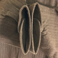 Needles ニードルズ NS230 Pinstripe Work Shirt ピンストライプ ワークシャツ ブラウン sizeL 瑞穂店