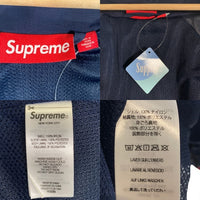 SUPREME シュプリーム Contrast Zip Track Jacket コントラスト ジップ トラックジャケット ネイビー ナイロン Size L 福生店