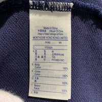 SUPREME シュプリーム 19AW LACOSTE ラコステ Pique Zip L/S Polo ピケ ハーフジップポロシャツ ロングスリーブ ネイビー Size M 福生店