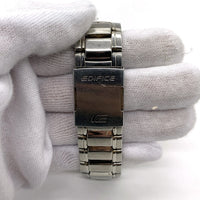 CASIO カシオ EDIFICE エディフィス ステンレススチール製 タフソーラー 腕時計 ネイビー シルバー EQW-700 福生店