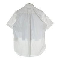 COMME des GARCONS HOMME コムデギャルソンオム HQ-B033 AD2015 ストライプパッチワーク ポケット付き 半袖シャツ ホワイト sizeXS 瑞穂店