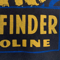 BOOTLEGGERS ブートレガース PATHFINDER GASOLINE プリント 七分袖 ラグランスリーブカットソー ブラック ブルー Size M 福生店