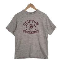 WAREHOUSE ウエアハウス 4601 CLIFTON プリントTシャツ 杢グレー Size M 福生店