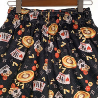 BRAVEST STUDIOS Gambing Shorts トランプ メッシュ ショーツ ハーフ パンツ ブラック Size L 福生店